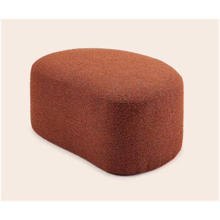 Pouf Julika Velours ou Bouclette