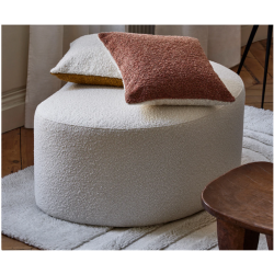 Pouf Julika Velours ou Bouclette